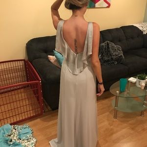 Vera Wang White Bridesmaids dress in sterling